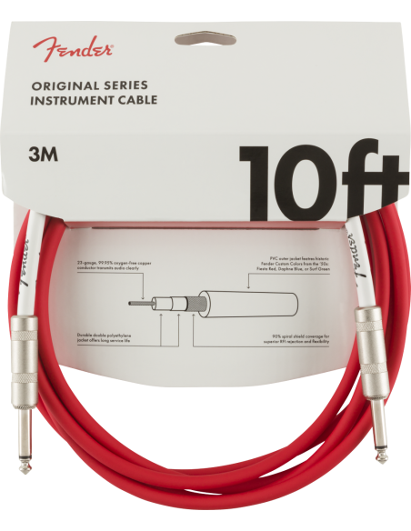 FENDER CABLE ORIGINAL 10' FRD