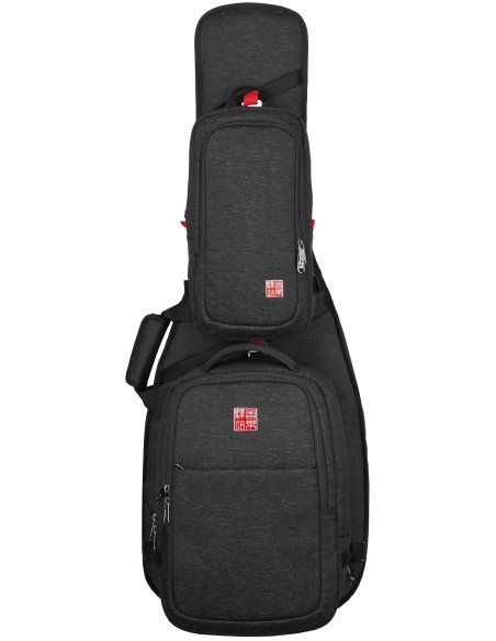 MUSIC AREA RB-0EG ELECTRIC GUITAR BAG + 2 ZAINI BLACK