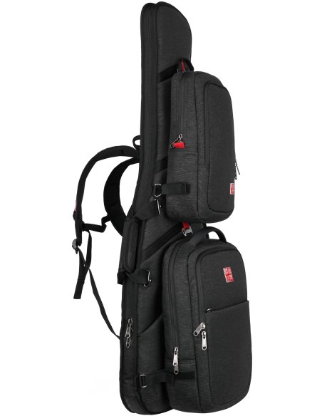 MUSIC AREA RB-0EG ELECTRIC GUITAR BAG + 2 ZAINI BLACK