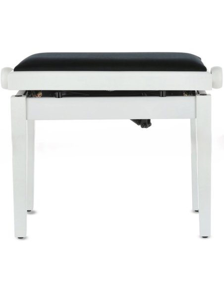 GEWA PANCA PIANOFORTE DELUXE BIANCA SATINATA/BIANCO VINILE
