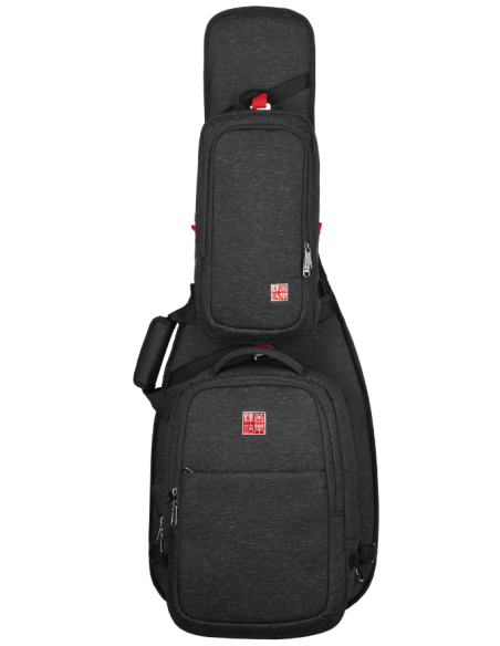 MUSIC AREA RB-0EB BASS GUITAR BAG + 2 ZAINI BLACK