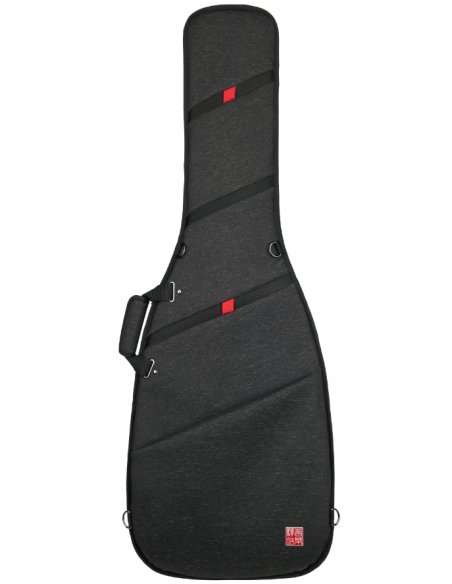 MUSIC AREA RB-0EB BASS GUITAR BAG + 2 ZAINI BLACK