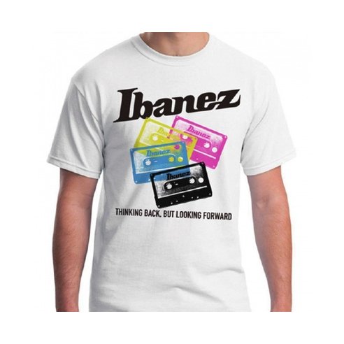 IBANEZ T-SHIRT CASSETTE WH SMALL