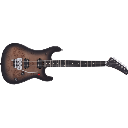 EVH 5150 DELUXE POPLAR BURL BLACK BURST