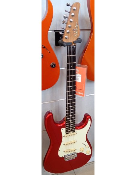 SCHECTER TRADITIONAL ROUTE66 SANTA FE SUNSET RED SSS