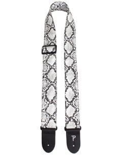 PERRI'S STRAP VGS-7552 FAUX SNAKE SKIN WHITE