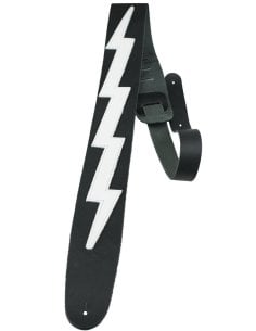 PERRI'S STRAP P25LB 218 LEATHER LIGHTNING BOLT
