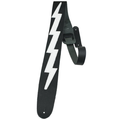 PERRI'S STRAP P25LB 218 LEATHER LIGHTNING BOLT