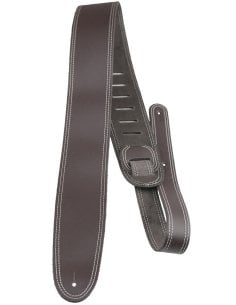 PERRI'S STRAP P25ST-174 LEATHER DOUBLE STITCHED BROWN