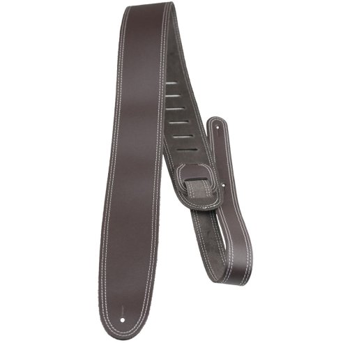PERRI'S STRAP P25ST-174 LEATHER DOUBLE STITCHED BROWN