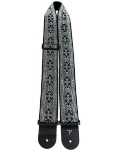 PERRI'S STRAP TWS-6548 SILVER CROSS JACQUARD