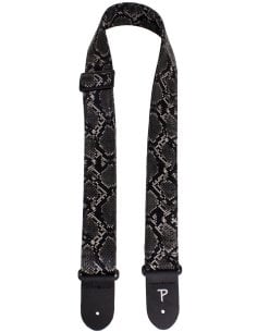 PERRI'S STRAP VGS-7555 FAUX SNAKE SKIN BLACK