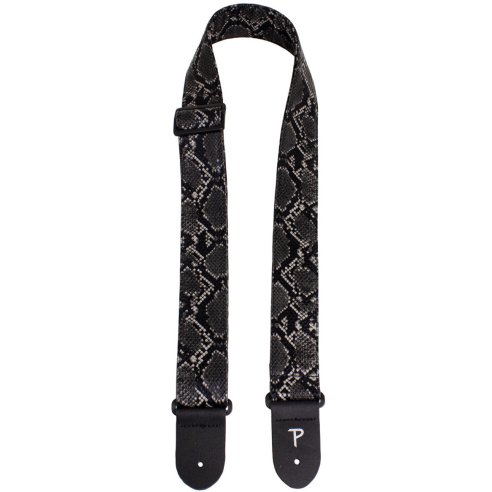 PERRI'S STRAP VGS-7555 FAUX SNAKE SKIN BLACK