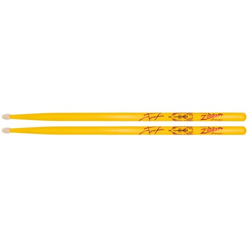 Zildjian ZASJD4 Josh Dun "Clancy Yellow" Bacchette Artist Series