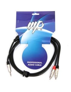 MP GEAR PY007/3M CAVO JACK 3.5/2 RCA 3MT