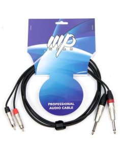 MP GEAR PD004/3M 2JACK 6.3/2RCA 3MT