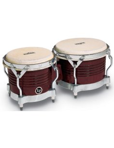 LP M201-ABW BONGOS ALMOND BROWN CHROME HARDWARE