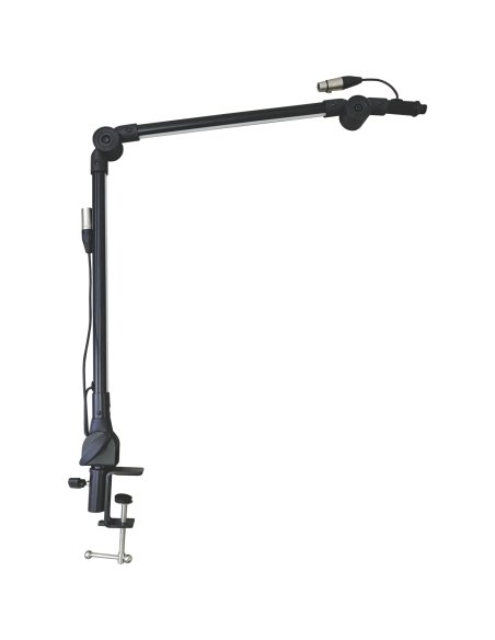 MP GEAR MS200AL ASTA TAVOLO TELESCOPICA E CLIP + LUCE