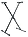 K&M 18933-070-55 KEYBOARD X STAND BLACK