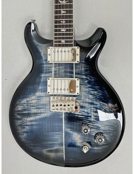 PRS SANTANA RETRO FADED WHALE BLUE WRAPAROUND SMOKEBURST