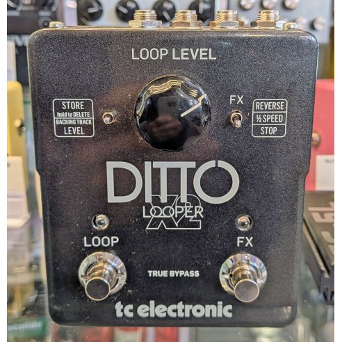 TC ELECTRONIC DITTO X2 LOOPER PEDAL