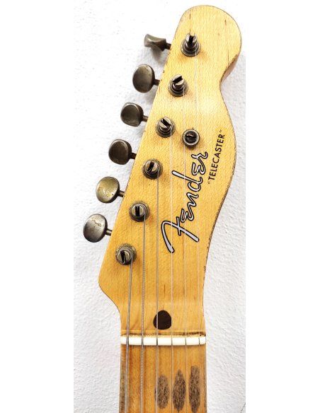 FENDER '51 TELE SUPER HEAVY RELIC AGED BLACK SH LTD