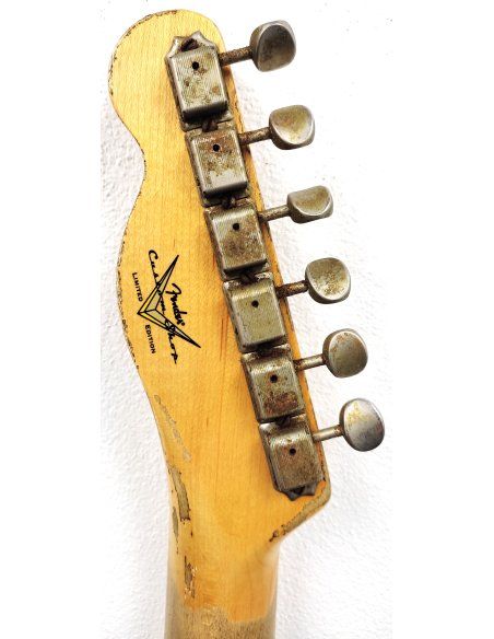 FENDER '51 TELE SUPER HEAVY RELIC AGED BLACK SH LTD