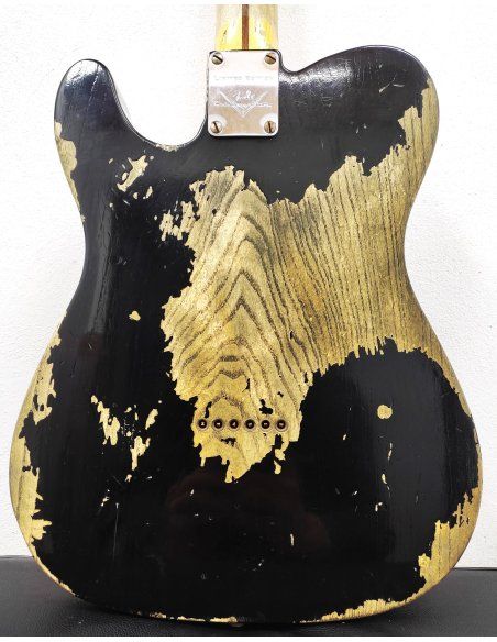 FENDER '51 TELE SUPER HEAVY RELIC AGED BLACK SH LTD