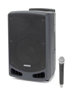 Samson Expedition XP312w - PA portatile ricaricabile con microfono palmare (470-494 MHz)