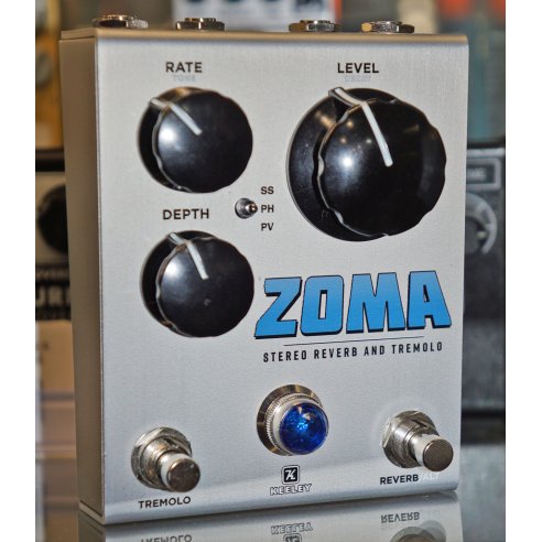 KEELEY ZOMA STEREO REVERB AND TREMOLO