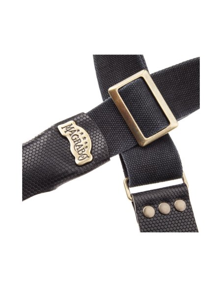 MAGRABO' STRIPE SC COTTON WASHED NERO 5CM TERMINALI TWINKLE NERO