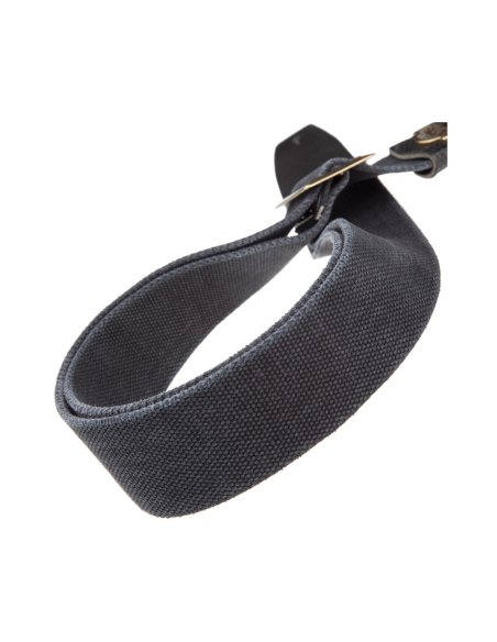 MAGRABO' STRIPE SC COTTON WASHED NERO 5CM TERMINALI TWINKLE NERO