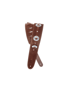 D'ADDARIO STRAP CONCHOS BROWN