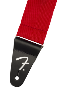 FENDER STRAP POLYPRO STRAP RED 2