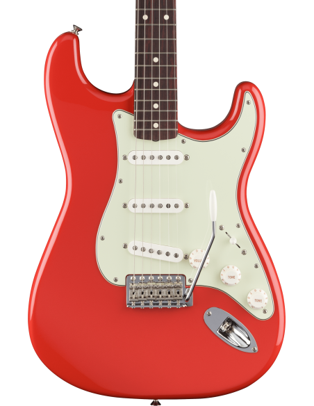 FENDER LTD VINTERA II 60S STRATOCASTER RW FIESTA RED
