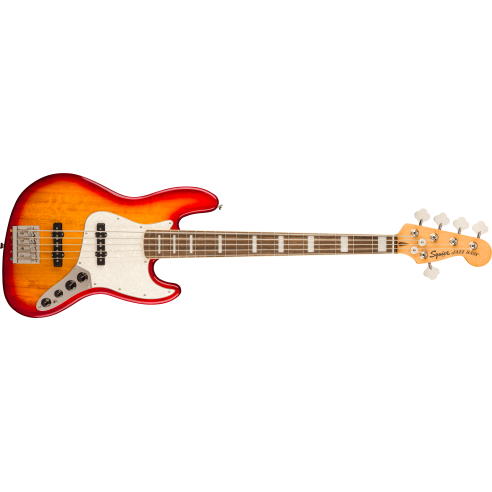 SQUIER CV 70s ACTIVE JAZZ BASS V SIENNA BURST