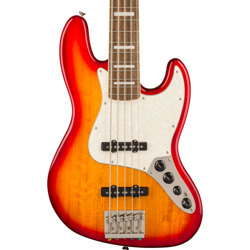 SQUIER CV 70s ACTIVE JAZZ BASS V SIENNA BURST