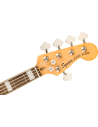 SQUIER CV 70s ACTIVE JAZZ BASS V SIENNA BURST