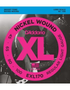 D'ADDARIO EXL170 45-100 LONG SCALE