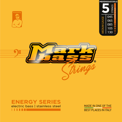 MARK BASS ENERGY STAINLESS STEEL 45-130 5 STRINGS