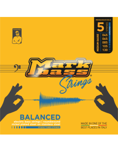 MARK BASS BALANCED NICKEL 45-130 5 STRINGS