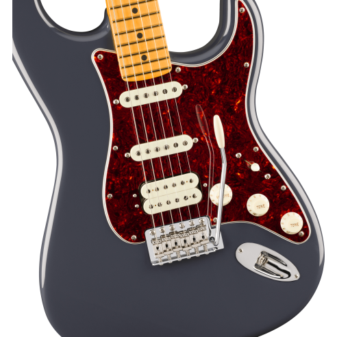 FENDER AM PRO CLASSIC STRAT HSS MN FADED BLACK