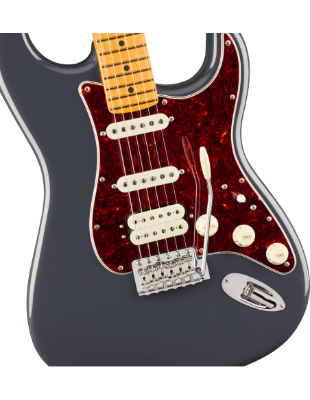 FENDER AM PRO CLASSIC STRAT HSS MN FADED BLACK