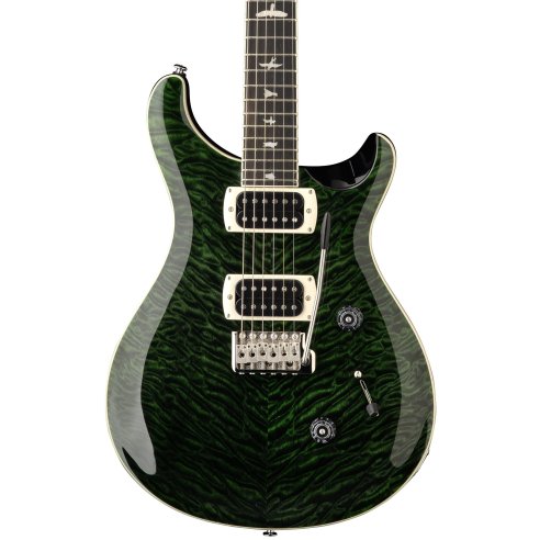 PRS SE CUSTOM 24 QUILTED TEAL BLACK