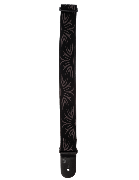 D'ADDARIO STRAP BLACK GRAY TATTOO