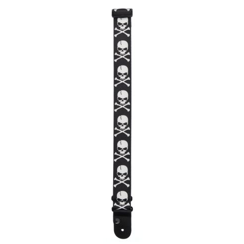 D'ADDARIO STRAP SKULL AND CROSS BONE