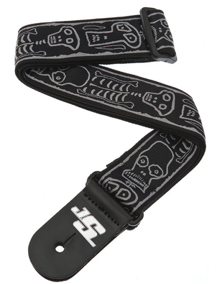 D'ADDARIO STRAP JOE SATRIANI SKULL 'N BONES