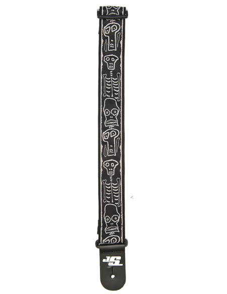 D'ADDARIO STRAP JOE SATRIANI SKULL 'N BONES