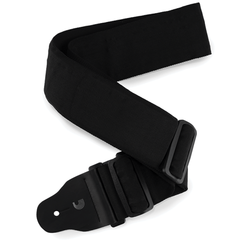 D'ADDARIO STRAP BASS GUITAR BLACK