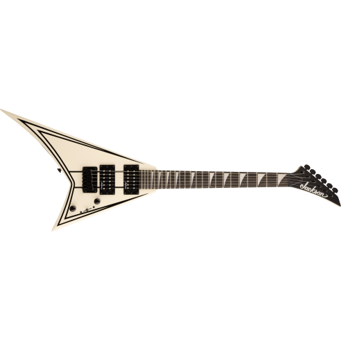 JACKSON JS1X RR MINION VINTAGE WHITE W/BLACK BEVELS